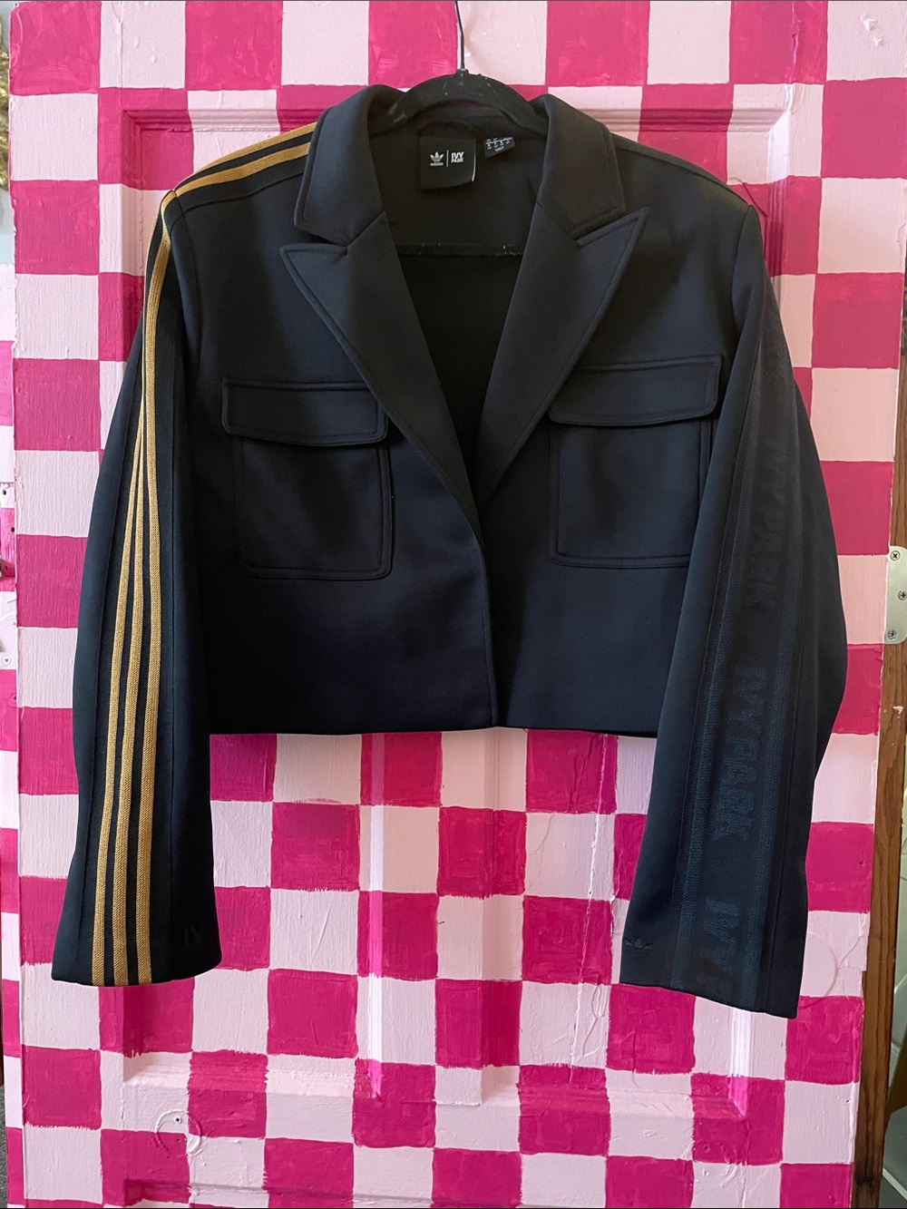Adidas x Ivy Park suit cropped jacket